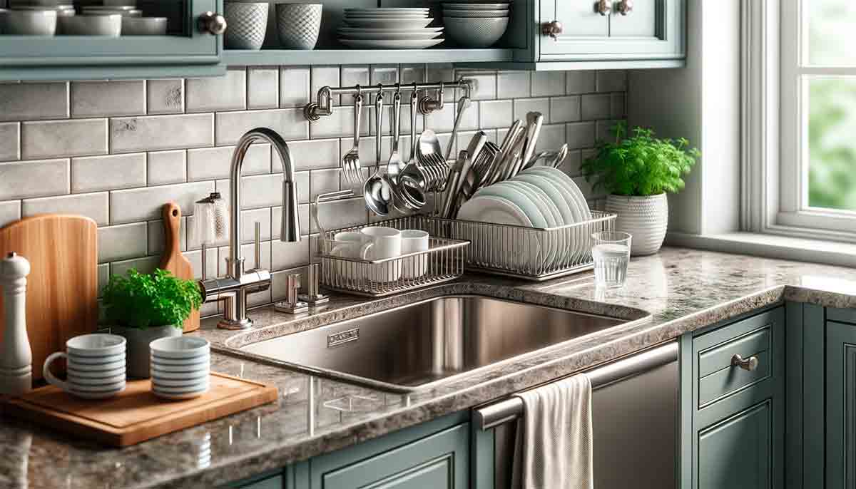 キッチンシンクを定期的にどのように掃除すればよいですか？