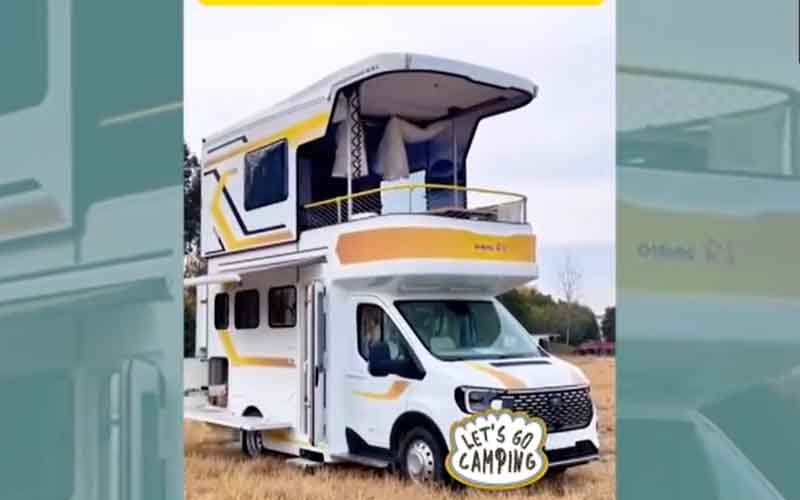 Video Takes You on Tour of Impressive 2-Story Motorhome; Watch Now