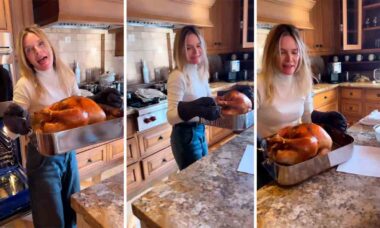 A cor rústica do armário de cozinha de casa de fazenda de Michelle Pfeiffer tem qualidades para aliviar o estresse, dizem os especialistas