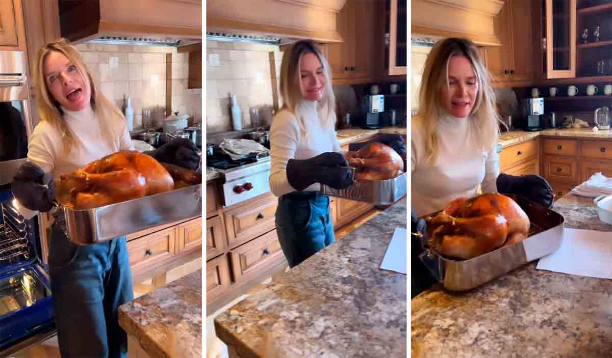 A cor rústica do armário de cozinha de casa de fazenda de Michelle Pfeiffer tem qualidades para aliviar o estresse, dizem os especialistas