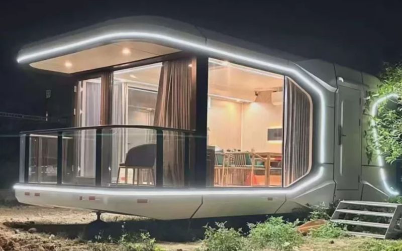 Esta luxuosa Tiny House da Amazon é diferente de tudo que já vi antes — e acomoda 3 pessoas!