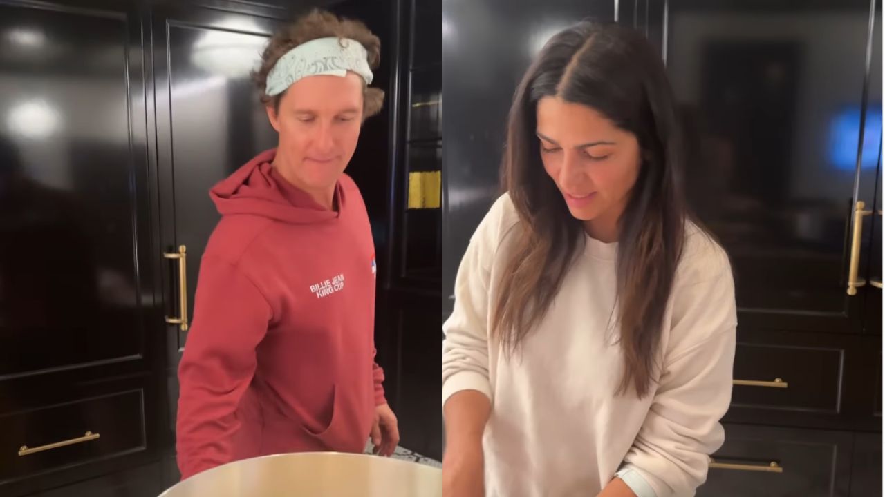 Os armários pretos de Matthew e Camila McConaughey ganham popularidade em 2025