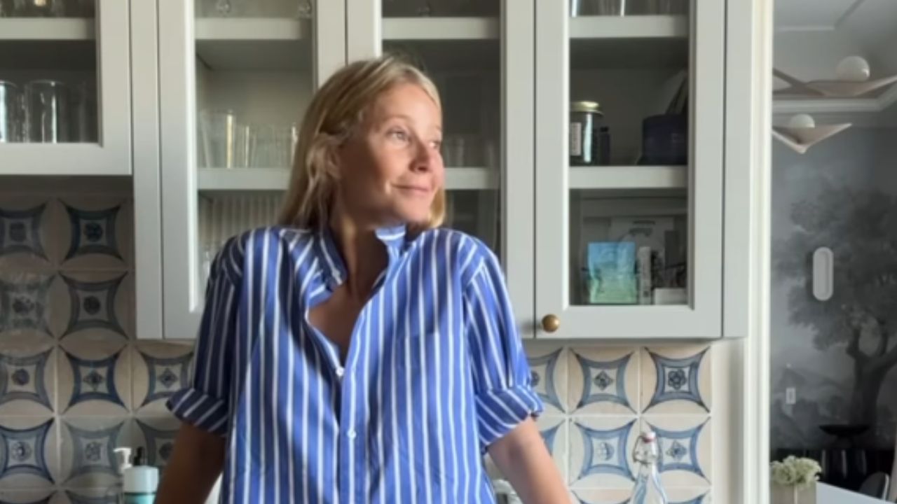 Cozinha luxuosa de Gwyneth Paltrow impressiona com armários inteligentes que otimizam o espaço