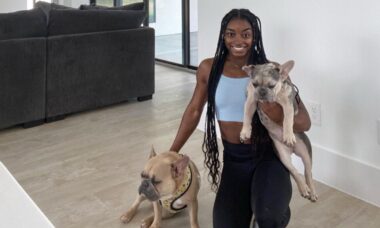 Minimalismo com impacto: a elegância atemporal da sala de Simone Biles
