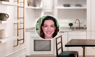 A cozinha invisível no apartamento de Anne Hathaway em Nova York é a nova tendência do design de interiores