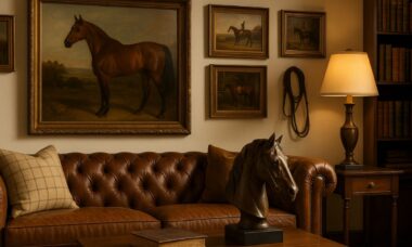 Decoração de cavalo de bom gosto: a estética equestre sofisticada que está dominando o design de interiores