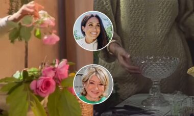 Procurando uma maneira única de estilizar flores? Veja as alternativas de vasos de Martha Stewart e Meghan Markle 