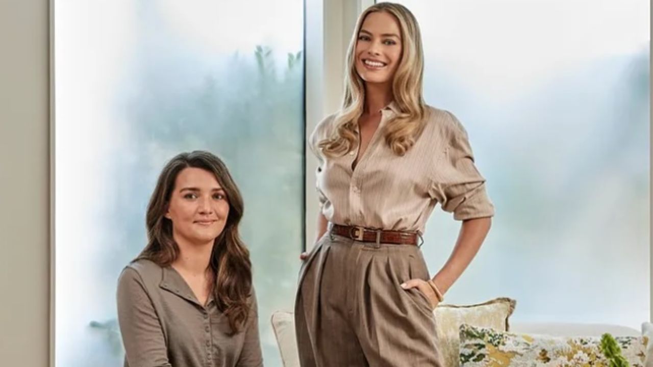 O luxuoso escritório de Margot Robbie na Califórnia revive uma paleta de cores 'antiquada' – ela estará em todos os lugares em 2025