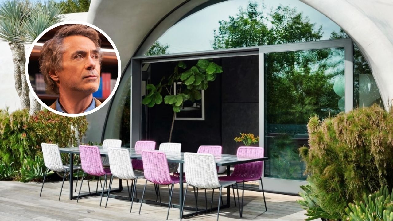 O pátio de Robert Downey Jr. vai mudar sua visão de décor