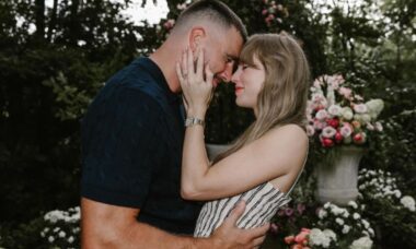 O jardim encantado do noivado de Taylor Swift e Travis Kelce