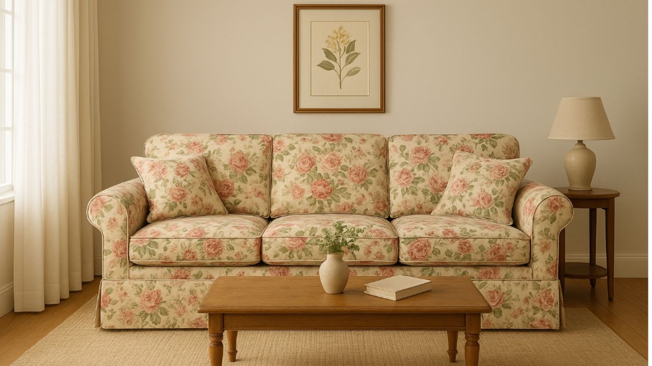 A charmosa tendência dos sofás dos anos 80 que volta com tudo em 2025
