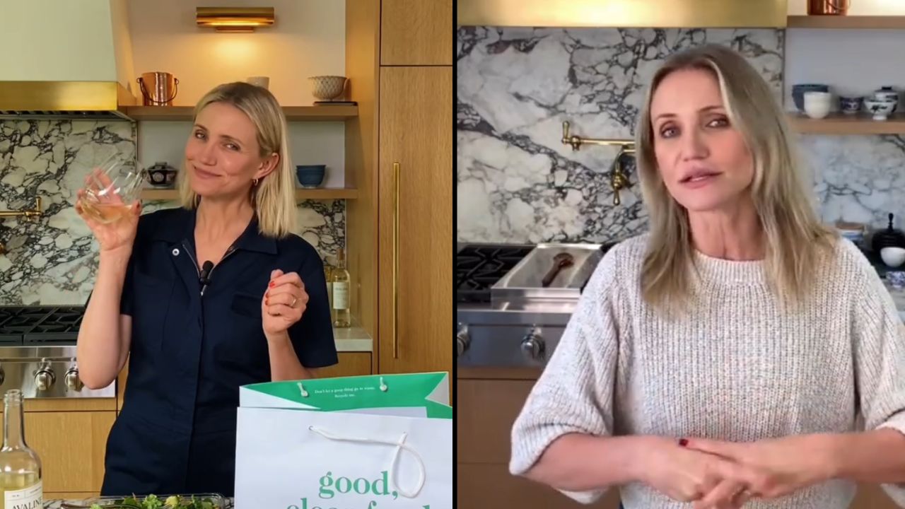 A cozinha de Cameron Diaz aperfeiçoou a maior tendência de backsplash de 2025 – e é um visual feito para durar