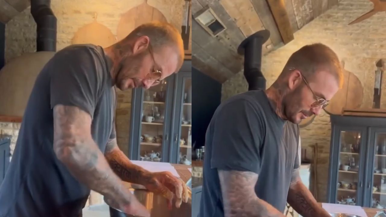 David Beckham e a cozinha sem móveis: uma tendência de design independente que está de volta