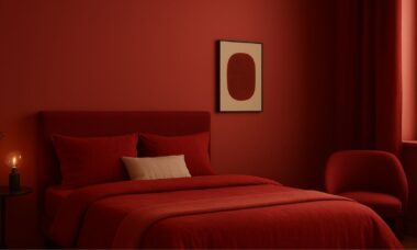 Você conseguiria dormir em um quarto vermelho? Como o pior pesadelo de todo psicólogo de design se tornou a nova tendência na decoração