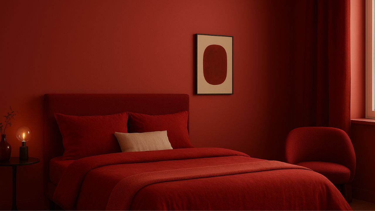Você conseguiria dormir em um quarto vermelho? Como o pior pesadelo de todo psicólogo de design se tornou a nova tendência na decoração