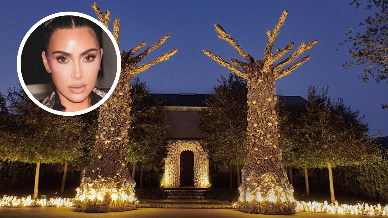 Kim Kardashian redefines Halloween with a “festive and sophisticated” décor — the perfect balance between spooky and elegant