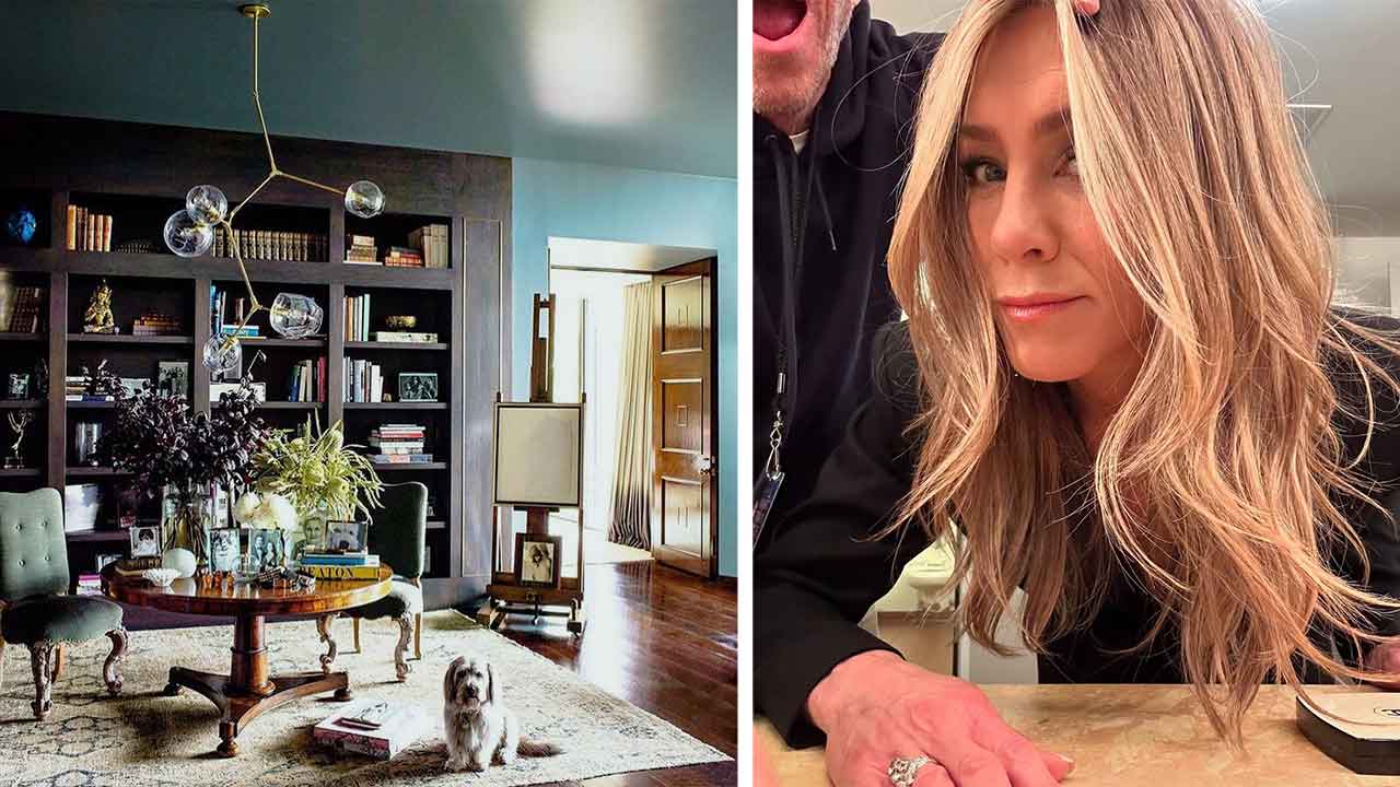 Den blå malingen valgt av Jennifer Aniston har endret oppfatningen av nøytrale toner – og eksperter forklarer hvorfor den fungerer så godt. Reproduksjon/Instagram