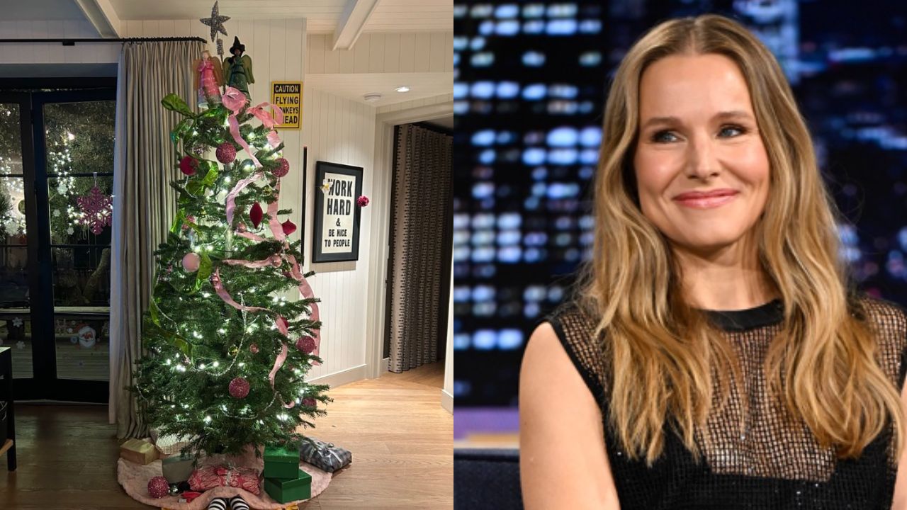 A árvore de Natal “Wicked” de Kristen Bell traz de volta a magia de Oz para 2025