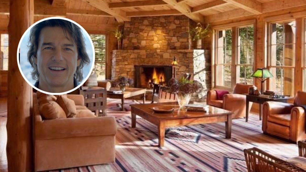 A cabana de Tom Cruise no Colorado esconde um segredo de design impressionante