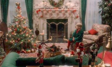 Decoração de Natal no estilo “Esqueceram de Mim”: como recriar o Natal maximalista e nostálgico dos McCallister. Reprodução/Instagram