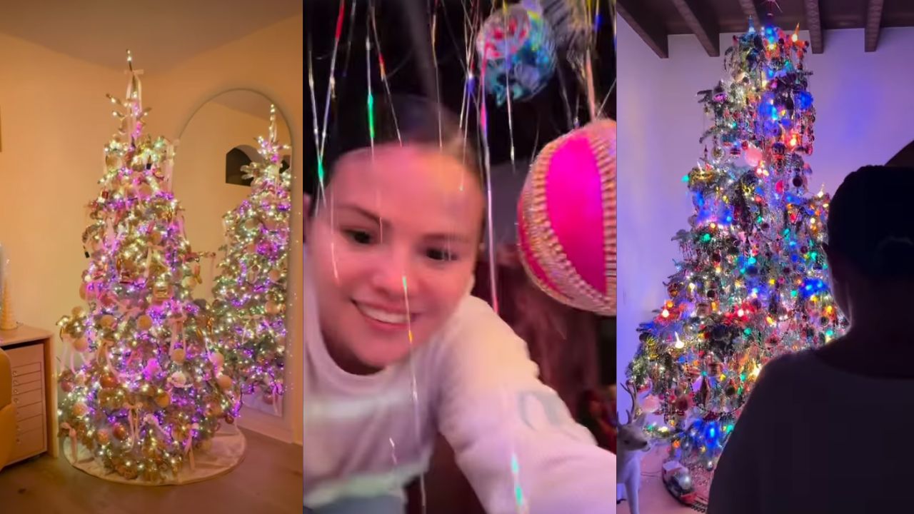 A árvore de Natal mais ousada de 2025 é kitsch, retrô — e de Selena Gomez