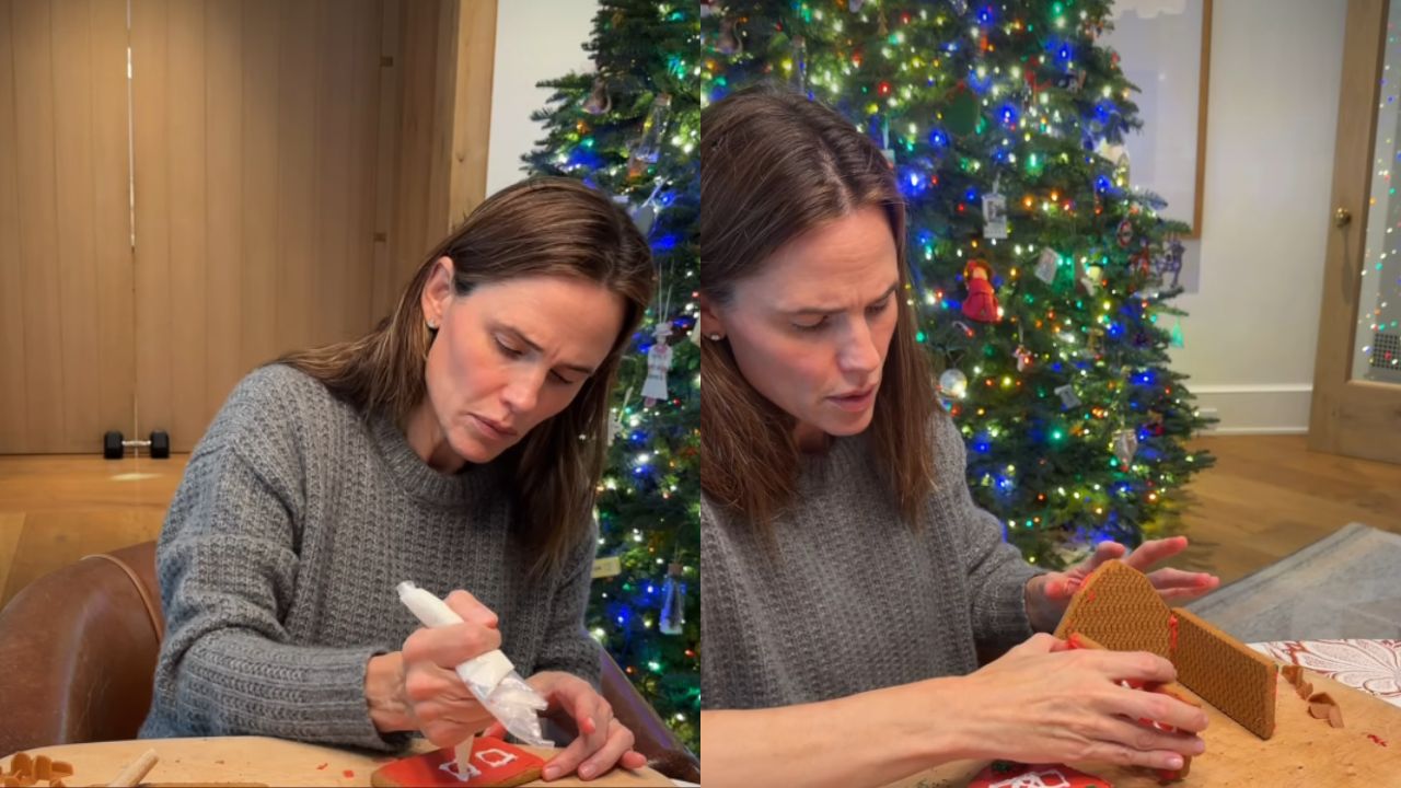 Cansada do minimalismo? A árvore de Natal de Jennifer Garner está conquistando a internet