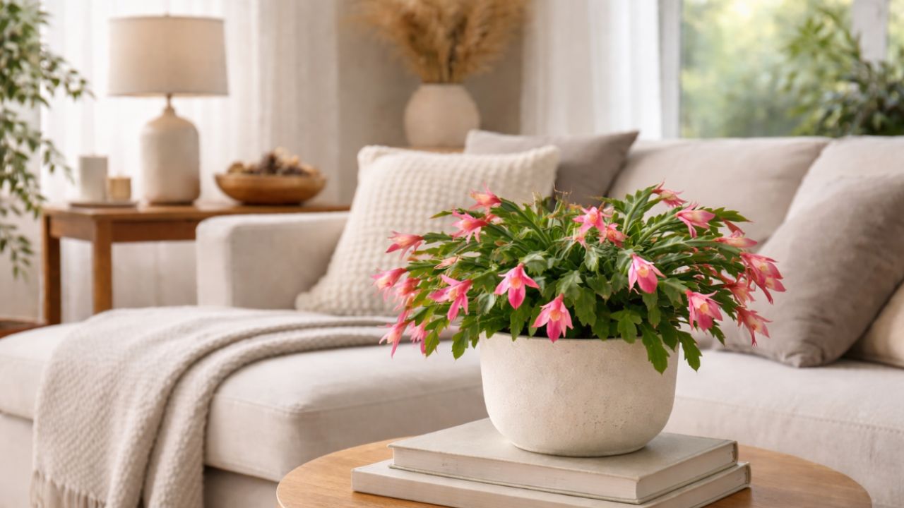 O melhor lugar para colocar o cacto de Natal e criar ambientes mais alegres, segundo o Feng Shui