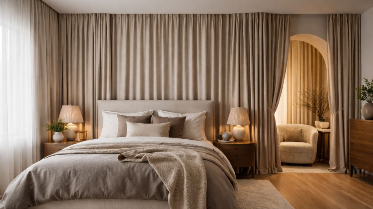 Adeus, cortinas sem graça: a tendência ousada que vai dominar os quartos em 2026